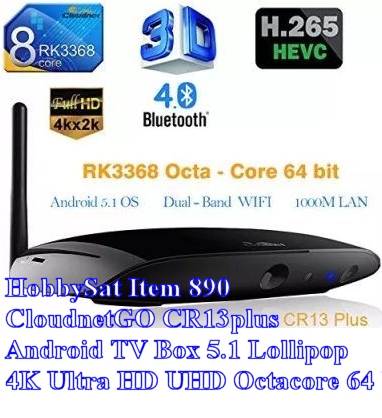 CloudnetGO CR13plus Android TV Box 5.1 CloudnetGO CR13plus Android TV Box 5.1